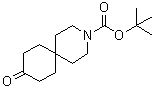 9-Oxo-3-azaspiro[5.5]undecane-3-carboxylic acid tert-butyl ester molecular structure (CAS 873924-08-4)