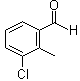 3-氯-2-甲基苯甲醛分子结构 (CAS 874-27-1)
