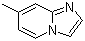 7-甲基咪唑并[1,2-a]吡啶分子结构 (CAS 874-39-5)