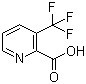 3-三氟甲基吡啶-2-羧酸分子结构 (CAS 87407-12-3)