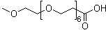 4,7,10,13,16,19,22-Heptaoxatricosanoic acid molecular structure (CAS 874208-91-0)
