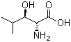 (2R,3S)-(-)-2-Amino-3-hydroxy-4-methylpentanoic acid molecular structure (CAS 87421-23-6)