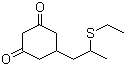 structure of CAS# 87476-15-1, 5-[2-(Ethylthio)propyl]-1,3-cyclohexanedione