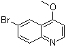 6-溴-4-甲氧基喹啉分子结构 (CAS 874792-20-8)