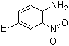 4-溴-2-硝基苯胺分子结构 (CAS 875-51-4)