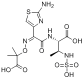 Aztreonam USP Related Compound A molecular structure (CAS 87500-74-1)