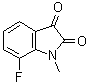 7-Fluoro-1-methyl-1H-indole-2,3-dione molecular structure (CAS 875003-43-3)