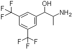 alpha-(1-Aminoethyl)-3,5-bis(trifluoromethyl)benzenemethanol molecular structure (CAS 875444-02-3)