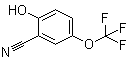 structure of CAS# 875664-40-7, 2-Hydroxy-5-trifluoromethoxybenzonitrile
