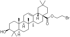 2-Bromoethyl oleanolate molecular structure (CAS 875753-08-5)