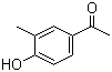 structure of CAS# 876-02-8, 4'-Hydroxy-3'-methylacetophenone;1-(4-Hydroxy-3-methylphenyl)ethan-1-one