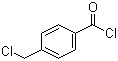 structure of CAS# 876-08-4, 4-(Chloromethyl)benzoyl chloride