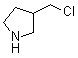 3-(Chloromethyl)pyrrolidine molecular structure (CAS 876509-14-7)