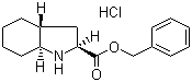(2S,3aR,7aS)-1H-八氢吲哚-2-羧酸苄酯盐酸盐分子结构 (CAS 87679-38-7)