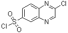 2-Chloro-6-quinoxalinesulfonyl chloride molecular structure (CAS 877078-00-7)
