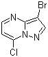 3-Bromo-7-chloropyrazolo[1,5-a]pyrimidine molecular structure (CAS 877173-84-7)