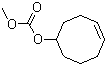 4-Cycloocten-1-yl carbonic acid methyl ester molecular structure (CAS 87731-18-8)
