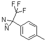 3-(4-甲基苯基)-3-(三氟甲基)双吖丙啶分子结构 (CAS 87736-85-4)