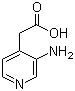 structure of CAS# 878483-87-5, 3-Amino-4-pyridineacetic acid