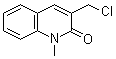 3-Chloromethyl-1-methyl-1H-quinolin-2-one molecular structure (CAS 879566-77-5)