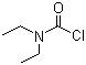 Diethylcarbamyl chloride molecular structure (CAS 88-10-8)