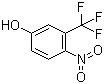 结构式 CAS# 88-30-2, 4-硝基-3-(三氟甲基)苯酚