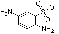 2,5-Diaminobenzenesulfonic acid molecular structure (CAS 88-45-9)