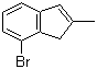 7-Bromo-2-methyl-1H-indene molecular structure (CAS 880652-93-7)