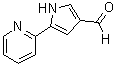 结构式 CAS# 881674-54-0, 5-(2-吡啶基)-1H-吡咯-3-甲醛