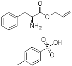 结构式 CAS# 88224-00-4, L-苯丙氨酸烯丙基酯对甲苯磺酸盐