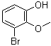 3-Bromo-2-methoxyphenol molecular structure (CAS 88275-88-1)