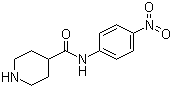 N-(4-Nitrophenyl)piperidine-4-carboxamide molecular structure (CAS 883106-59-0)