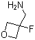 structure of CAS# 883311-82-8, 3-Fluoro-3-oxetanemethanamine