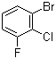结构式 CAS# 883499-24-9, 2-氯-3-氟溴苯; 1-溴-2-氯-3-氟苯