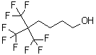 6,6,6-Trifluoro-5,5-bis(trifluoromethyl)-1-hexanol molecular structure (CAS 883516-36-7)