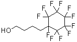 1,2,2,3,3,4,4,5,5,6,6-Undecafluorocyclohexanebutanol molecular structure (CAS 883546-00-7)