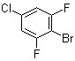 2-Bromo-5-chloro-1,3-difluorobenzene molecular structure (CAS 883546-16-5)