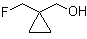 [1-(Fluoromethyl)cyclopropyl]methanol molecular structure (CAS 883731-61-1)