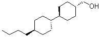 (反式,反式)-4'-丁基-[1,1'-联环己烷]-4-甲醇分子结构 (CAS 88416-94-8)