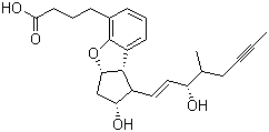 Beraprost molecular structure (CAS 88430-50-6)