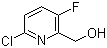2-羟甲基-3-氟-6-氯吡啶分子结构 (CAS 884494-80-8)
