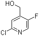 2-Chloro-5-fluoro-4-pyridinemethanol molecular structure (CAS 884494-86-4)