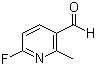 6-Fluoro-2-methylpyridine-3-carboxaldehyde molecular structure (CAS 884494-96-6)