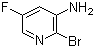 3-Amino-2-bromo-5-fluoropyridine molecular structure (CAS 884495-03-8)