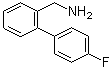 (4'-Fluorobiphenyl-2-yl)methanamine molecular structure (CAS 884504-18-1)
