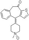 Ketotifen N-oxide molecular structure (CAS 88456-70-6)
