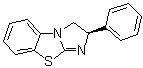 结构式 CAS# 885051-07-0, (2R)-2,3-二氢-2-苯基咪唑并[2,1-b]苯并噻唑