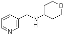 N-(Tetrahydro-2H-pyran-4-yl)-3-pyridinemethanamine molecular structure (CAS 885277-42-9)
