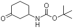 3-N-Boc-aminocyclohexanone molecular structure (CAS 885280-38-6)