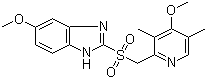 奥美拉唑砜分子结构 (CAS 88546-55-8)